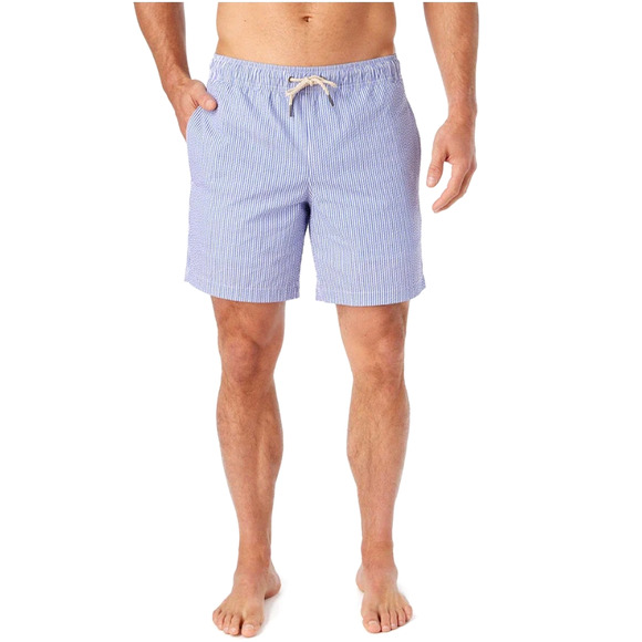 Fair Harbour Men's Light Blue Seersucker Bayberry Trunk Size XL